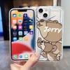 Cute cartoon bubbles are suitable for iPhone14promax mobile phone case, Apple 15 air cushion protective case, anti-drop new model.