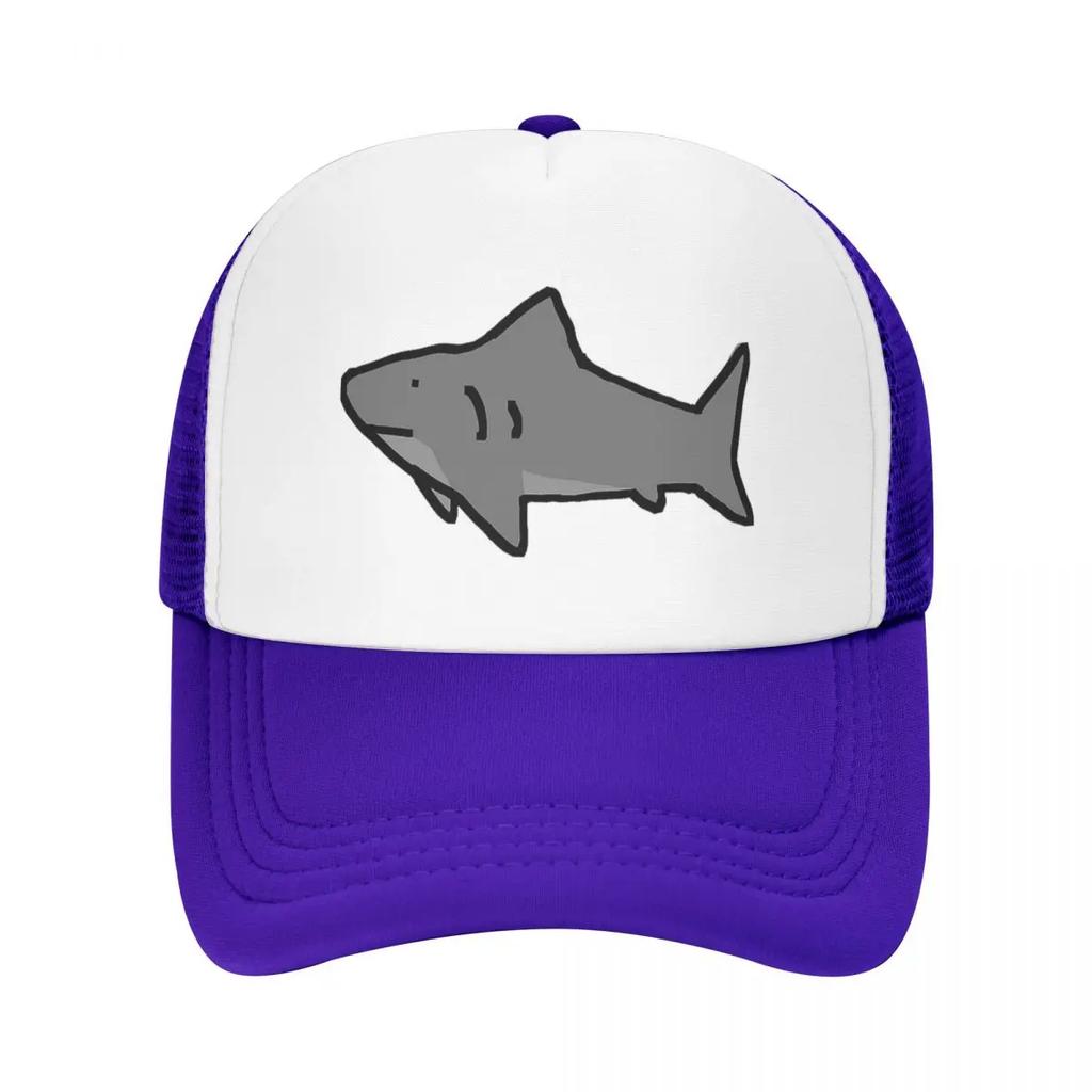 Shark Cap Fashion Casual Mesh Baseball Caps Adjustable Hat Hip Hop Summer Unisex Baseball Hats Polychromatic