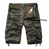 Summer Mens Medium Pants Men Comfortable Sports Beach Trousers Outdoor Sports Trendy Plaid Shorts Loose Straight Cargo Pants Plus Size