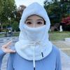 Warm Polyester Winter Hat Winter Warmer Full Face Ski Mask Caps Windproof Balaclava for Women Man