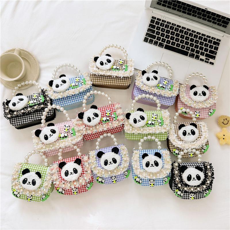 Stylish Children's Mini Panda Shoulder Bag Cute Animal Design For Girls And Boys