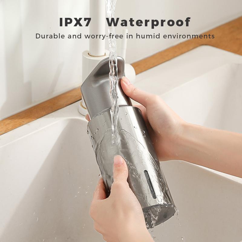 480ml Kitchen Soap Dispenser Automatic Sensor Hand Sanitizer Machine Intelligent Electric Body Wash Soap Dispenser 304 Stainl