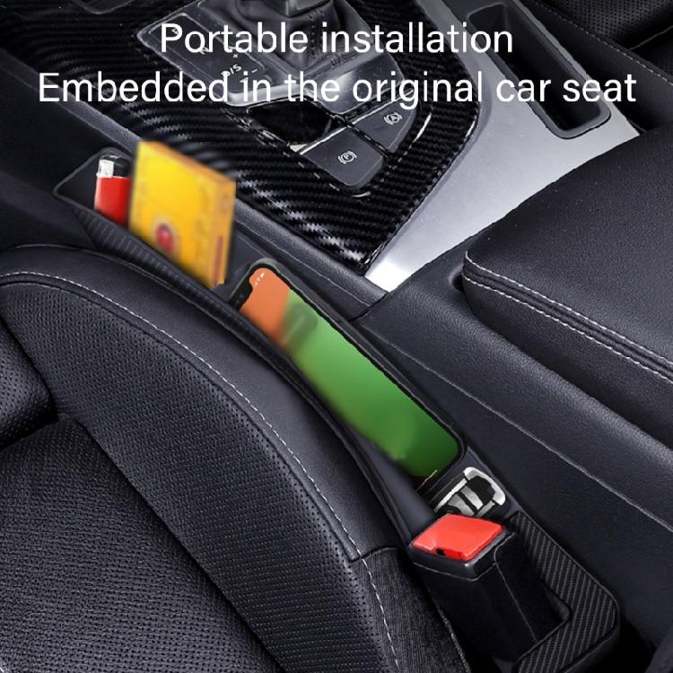 Auto Seats Gaps Filler with Storage Car Storage Organizers Seats Storage keep Personal Items within Reach in Any Car