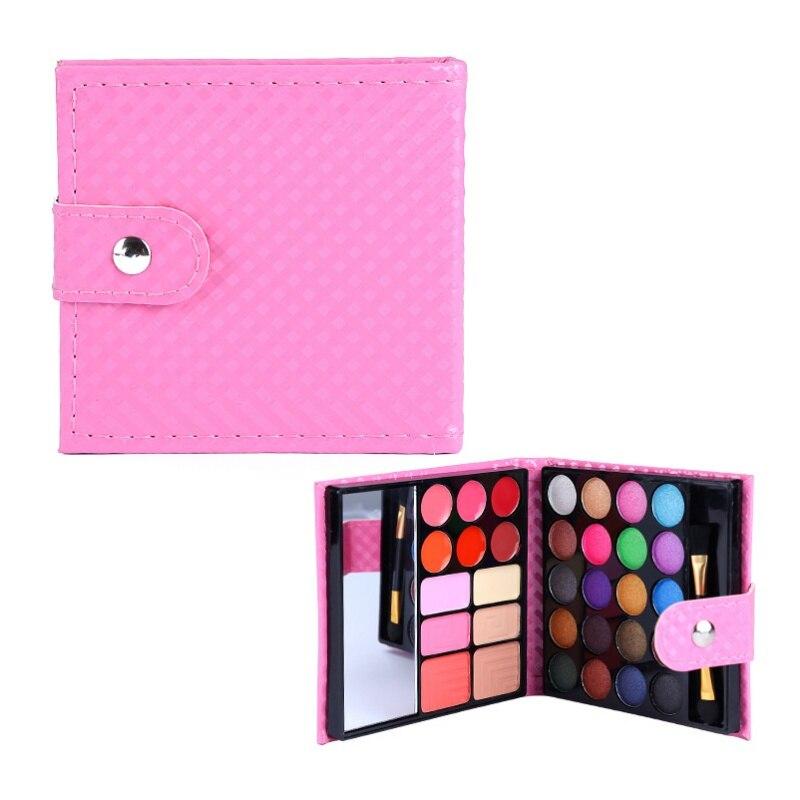 

Профессиональный макияж Палитра теней для век для лица Глаза Губы Макияж Набор с футляром Косметика для женщин