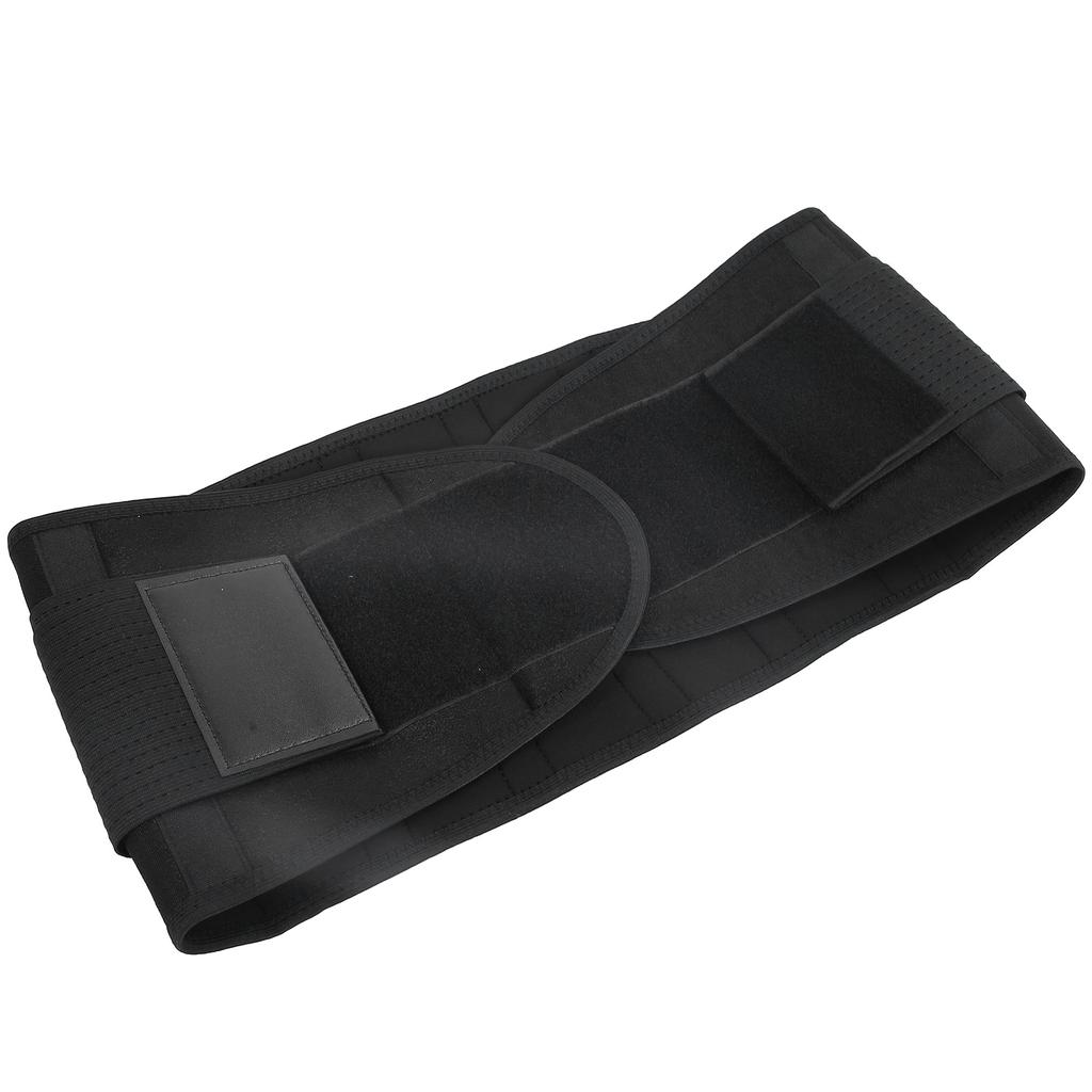 Sports Waist Belt Adjustable Lumbar Support Brace for Fitness Work Out Posture CorrectionXL