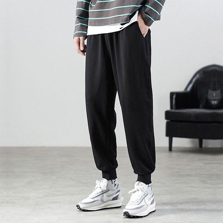 Puma Solid Color Running Sweatpants Men Bottoms Black 849548-01