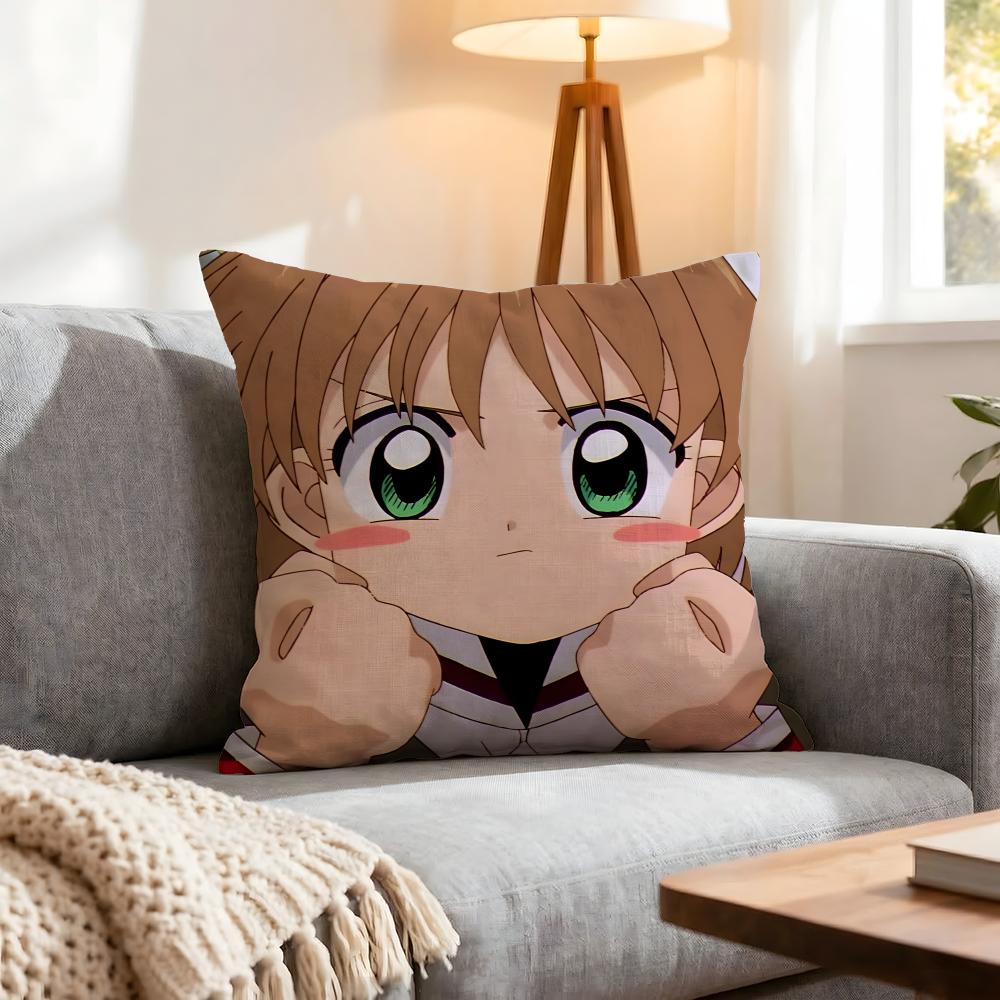 Anime Cardcaptor Sakura Cushion Cover 1Pcs Decorative Covers Soft Cushion Case For Sofa Couch Decor 40X40 45X45 Pillowcases