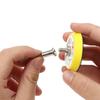 2inch 50mm Sanding Pad Polishing Buffer Pad Backer Plate High Speed Sander Disc with 3mm Shank for Polishing