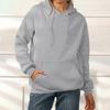 Women's Fashion Solid Color Casual Long Sleeve Hoodie