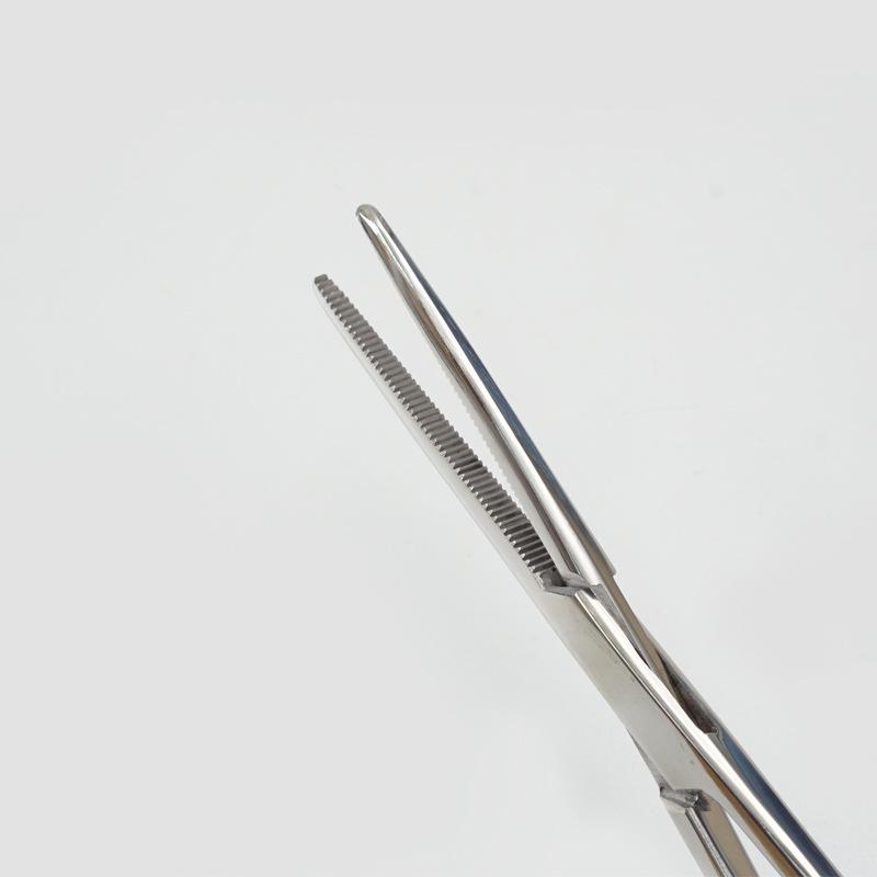 Stainless Steel Hemostatic Forceps - Straight/Curved Head, Surgical/Vascular Use, In Stock