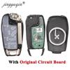 Jingyuqin 433.92Mhz FSK 4A Chip Car Remote Flip Key For Chevrolet Cruze 2015 Cavalier Trax Sonic Spark 2019+ Original OEM PCB