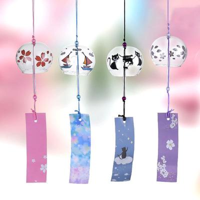Creative Home Decoration Garden Pendant Window Ornament Hanging Blessing Bell Wind Chimes Wind Bell