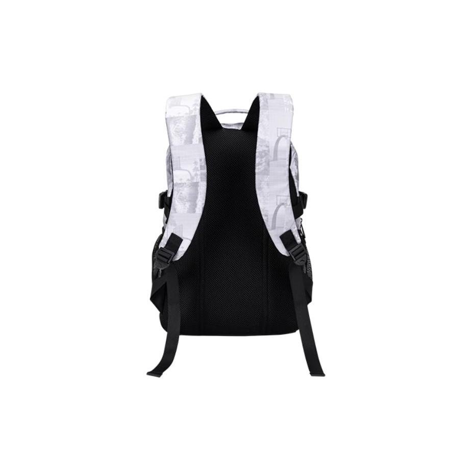 New Anta Fabric Backpack Regular Unisex White Black 992451156R-2