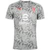 AC Milan Training Series Pre-Match Warm-Up Short Sleeve Football Shirt Men Tops Gray 782388-13