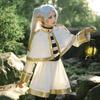 Anime Frieren alla cerimonia funebre Frieren Costume Cosplay Vestito di Carnevale Cappotto Gonna Cintura Orecchini Completi Per Donne Halloween