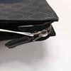 [Pre-Owned] Signature Logo Stripe Web Zipper Canvas Clutch - Fair #1Q4GJFX