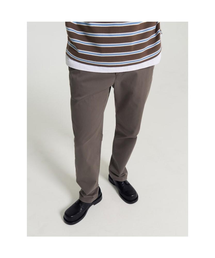 Binpolmen [Essential] Spring Standard Fit Chino Pants Brown