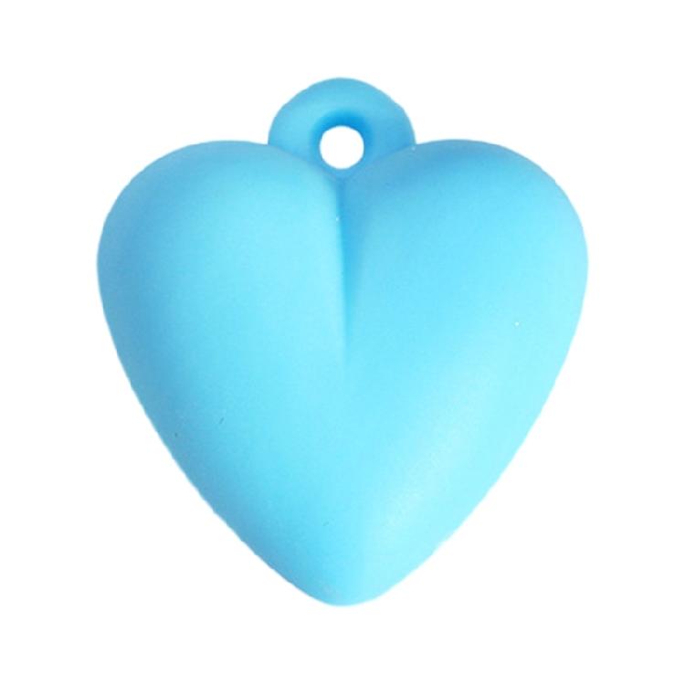 Heart Pendant Loose Bead DIY Jewelry Making Charming 3D Heart Spacer Bead