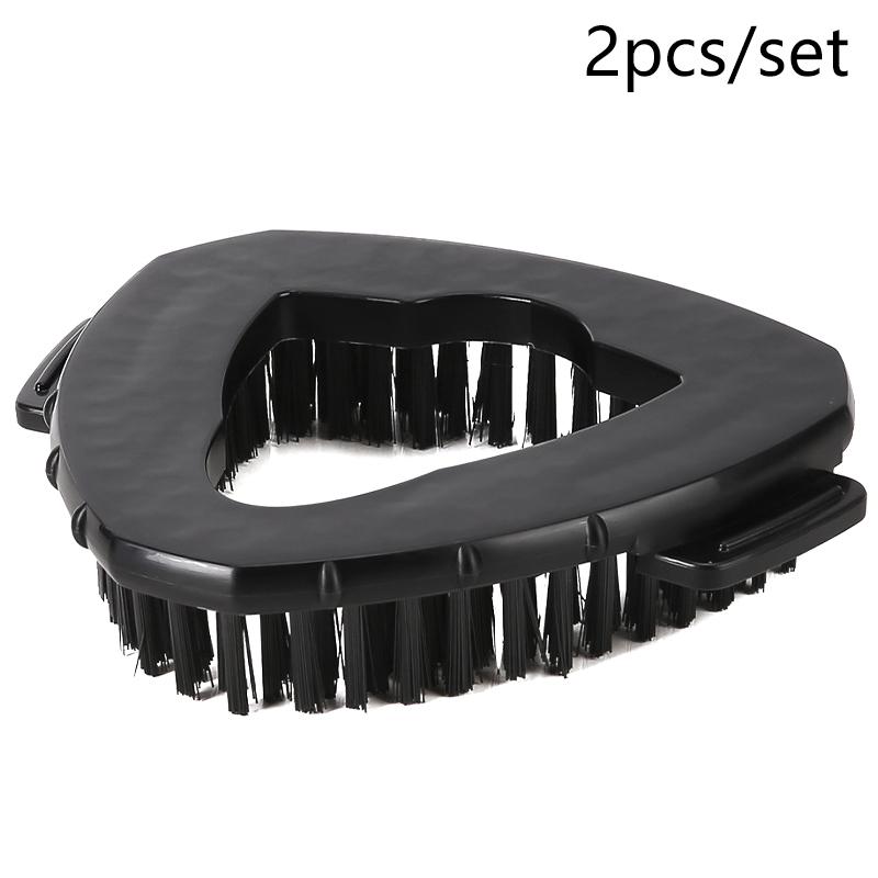 2Pcs Replacement Swivel Triangle Mop Heads Rotating Triangle Mop Head For Bathroom Kitchen Wall Tile Replace Mop Head Tool