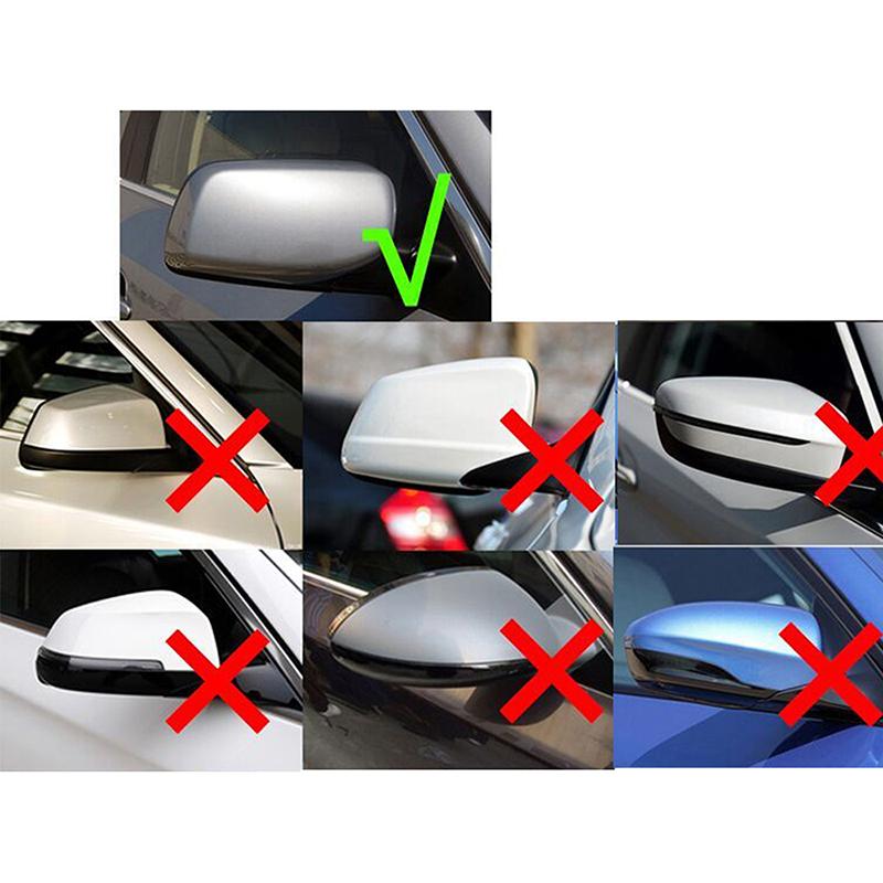 Seite Rückspiegel Abdeckung Flügel Spiegel Gehäuse Fit Für BMW E60 E61 E63 E64 2003-2008 ABS Auto Zubehör geändert