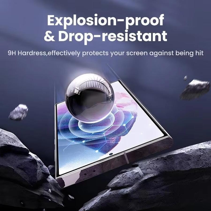 Samsung Galaxy S25 S24 Ultra S24+ S24 Plus Vollständige Abdeckung Gehärtetes Glas Displayschutzfolie