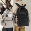 Schoolbag backpack design sense niche students junior high school students large capacity Japanese Korean version schoolbag cool fashion backpack 