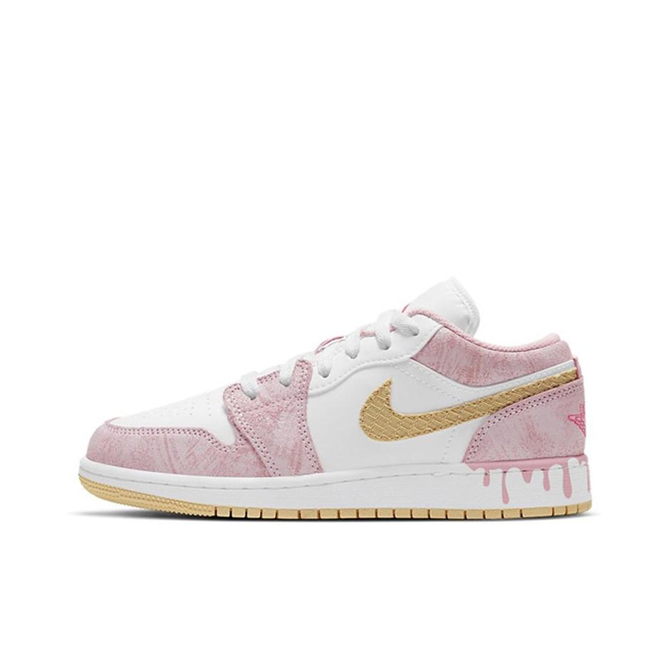 

кроссовки Jordan 1 Low Paint Drip (GS) CW7104-601