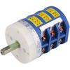KIMISS Forward Reversing Switch, 220V/380V 40A Tire Changer Machine Motor Forward Reverse Switch Turn Table Pedal Switch