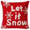 45CM Christmas Pillow Case Cushion Cover 2023 Christmas Decoration Red Gift Home Decoration Happy New Year Christmas Supplies
