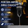 2-13mm Capacity Metal Keyless Lathe Drill Chuck Converter with SDS Adapter Accessories Professional Converter Tool