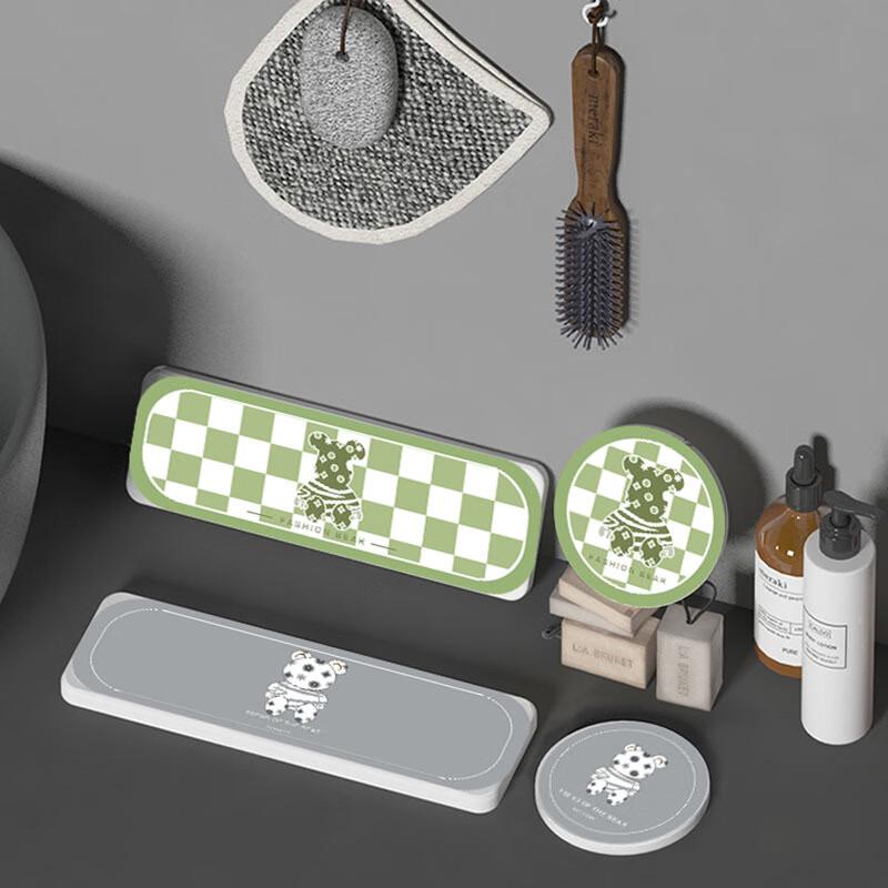 

Cute Bear Diatomaceous Earth Absorbent Mat Set