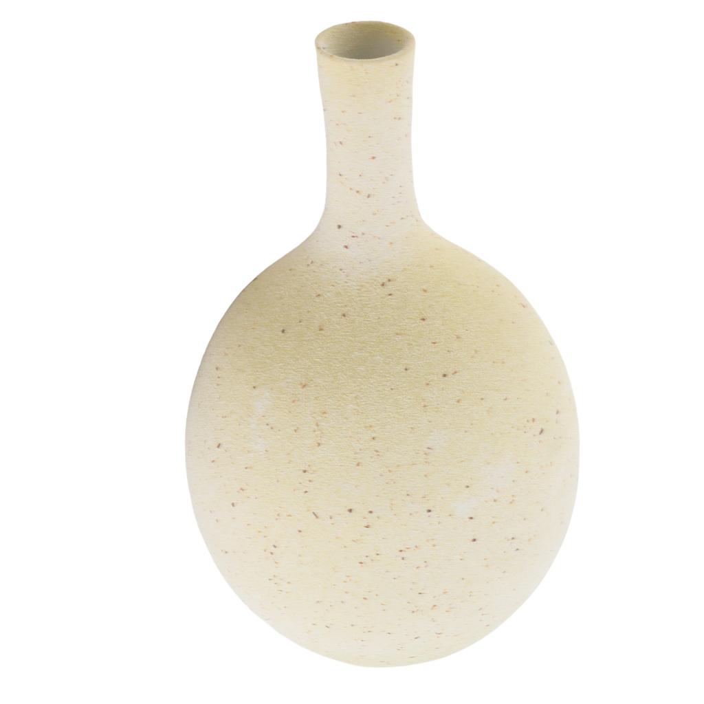 Keramik Blumenvase Klein Frischblumen Gesteckvase für Heim Büro Dekoration