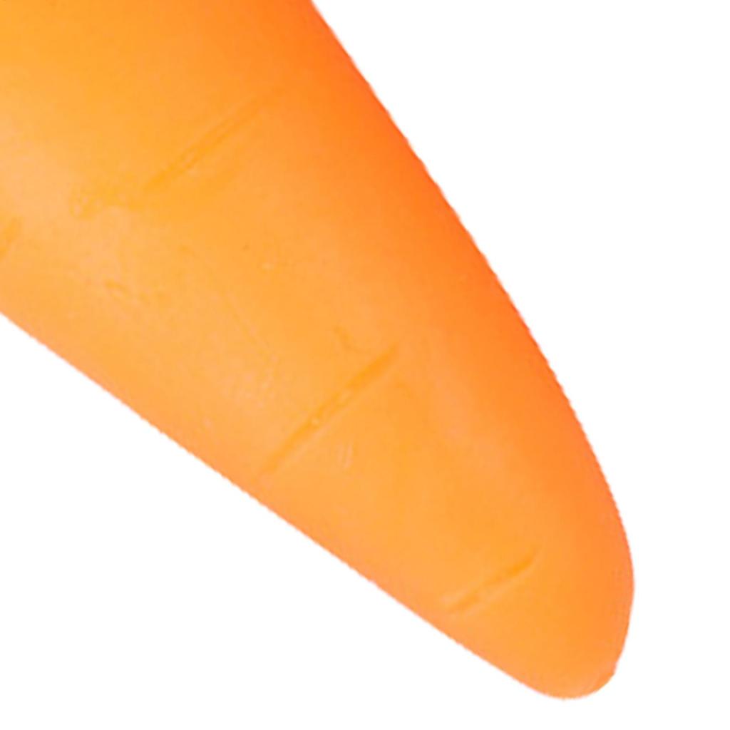 Novelty Simulation Carrot Stress Relief Squeeze Toy Portable Soft Fidget Sensory Toy Comfortable Touch Relax Play Toy Adults Kid