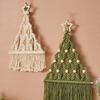Boho Christmas Decor Christmas Wall Art Macrame Xmas Decor Holiday Wall Decor Wall Hanging Decor Macrame Chrismas Tree Gift