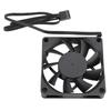 70mm PWM Fan Dual Ball Bearing Cooling Fan 4 Pin PWM Intelligent Temperature Control PC Case Fan Speed Up To 2500RPM 7 Blade