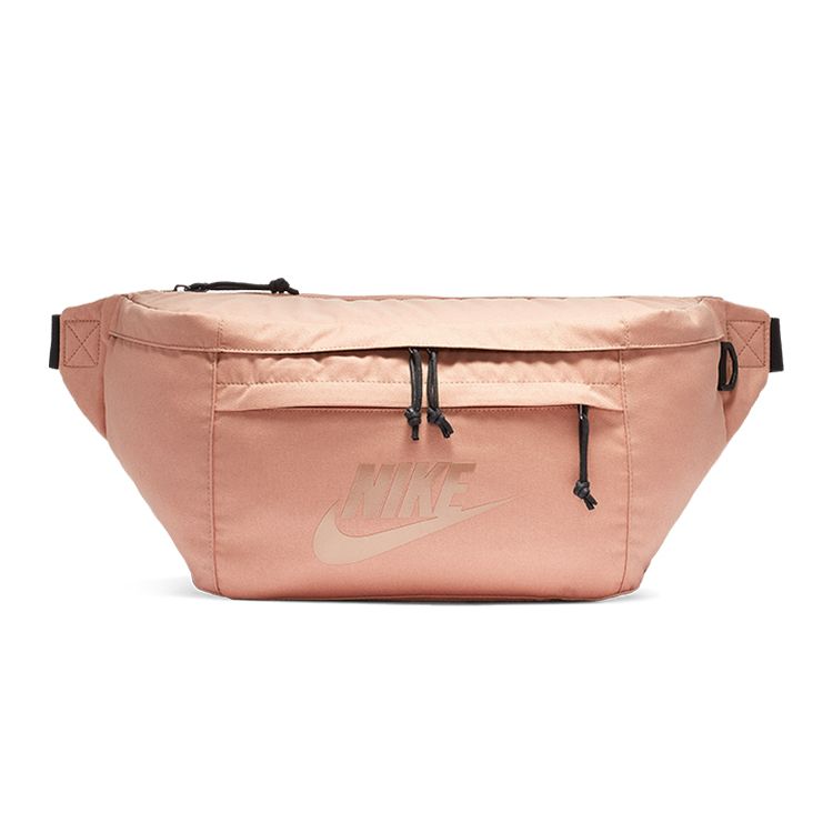 

Nike Casual Letter Print Zipper Fitness Bag Unisex Shoulder Bag Orange Pink BA5751-605 Orange Pink