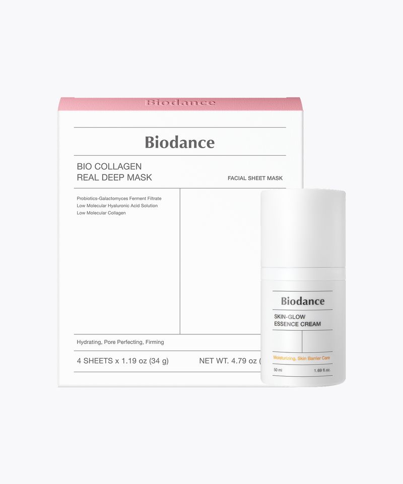 Essence Cream + Collagen Mask (4 sheets)