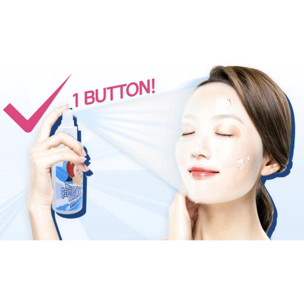 Elizavecca Mlilky Piggy Hell Pore Water Up Peptide EFG Mist One Button 150ml (Facial Mask Mist)