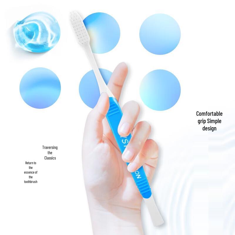 Lion Fine Clean Standard Soft Bristle Toothbrush (2-Pack)