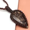 Macrame Thread Gemstone Handmade Jewelry 20-36''Ad Turtella Jasper Pendant