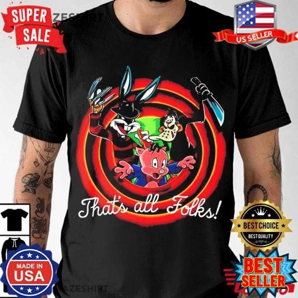 Looney Tunes That’s All Folks T-Shirt XL