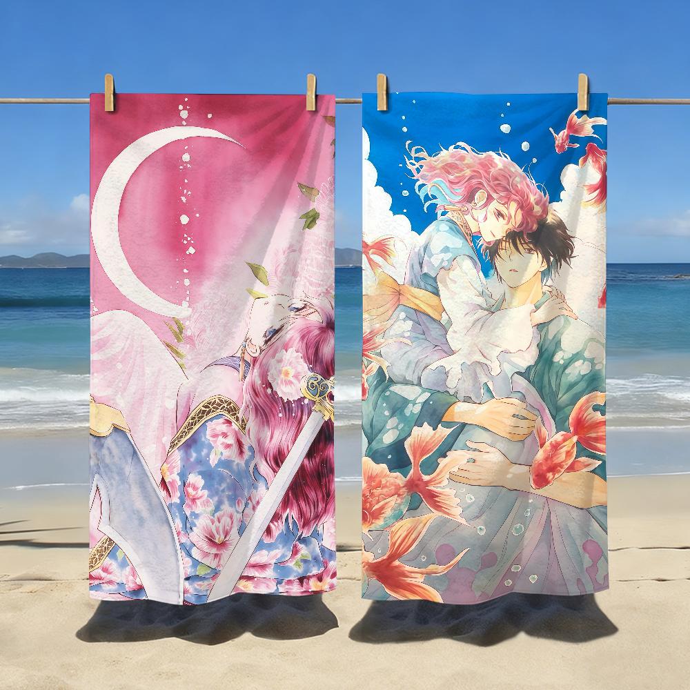 Anime Y-Yona of the Dawn-S Towel Sports Quick Dry Travel Camping Gear Sandproof Soft Light Large Beach Towel