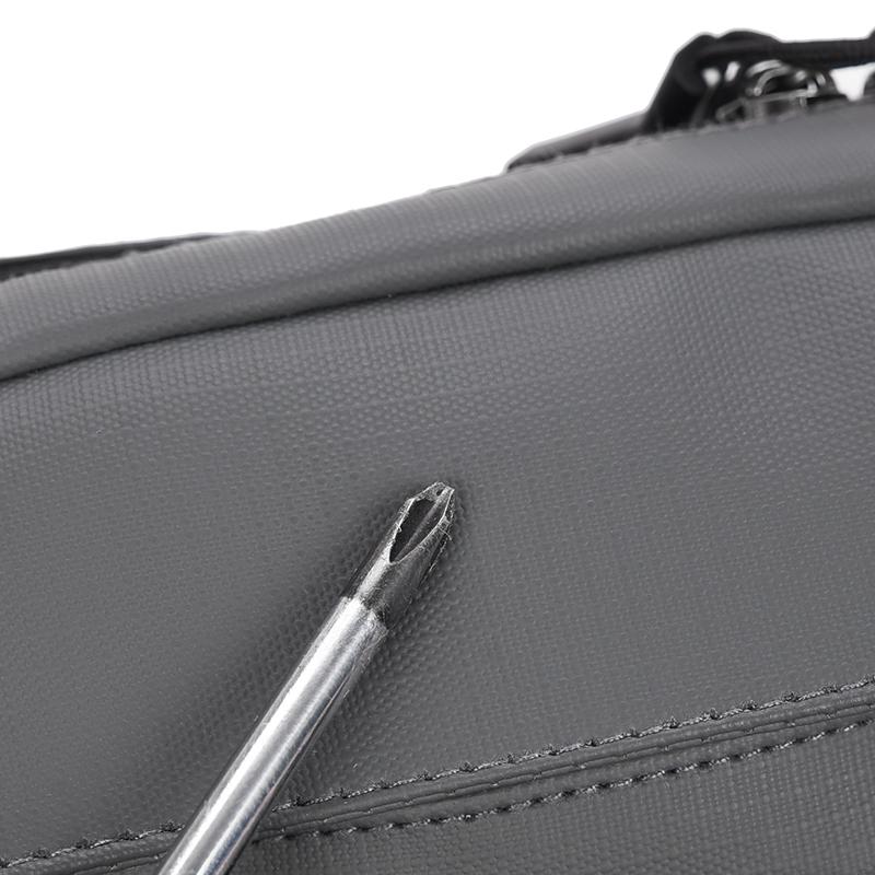 Herren Umhängetasche mit großem Fassungsvermögen – Quadratische Hüfttasche mit mehreren Fächern für Outdoor-Sport & Reisen