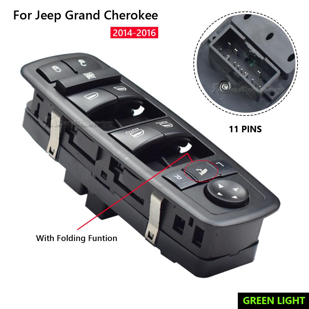 Auto For Jeep Grand Cherokee 2014 2015 2016 68184803AC Power Master Driver Side Window Switch Lock 68184803AA 68184803AB Front Left