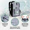 COR Surf Waterproof Dry Bag Backpack with Padded Laptop Sleeve 25L 40L Heavy Duty Roll Top Dark Travel & Pack, Blue, 40L, Backpack.