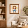 Yousheng Jesus Faux Pearl Painting Kit, DIY Handmade Jesus Rhinestone Painting Crafts, Beginner Friendly Religious Art Painting for Home
