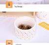 Small Cotton Rope Woven Storage Basket for Desk, Entryway, or Cosmetics