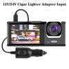 Universal Interior Monitor HD 1080P 12V Auto Accessories 3 Lens Driving Video Recorder 2 Inch Screen Car DVR Dash Cam Rearview Camera