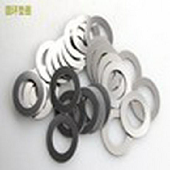 Толстостенная плоская прокладка-шайба из нержавеющей стали 304, неправильной нестандартной формы белый