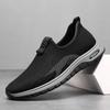 Sneakers Men's Shoes Breathable Fly-woven Sneakers Men's Soft-soled Middle-aged and Elderly Father Shoes Non-slip Sneakers